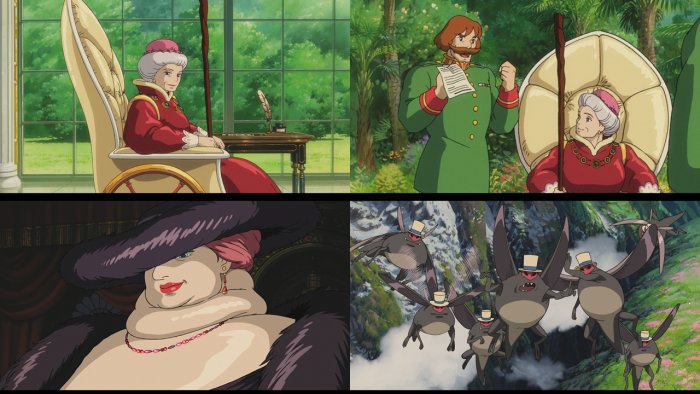 Incompetent adults in Howl's Moving Castle