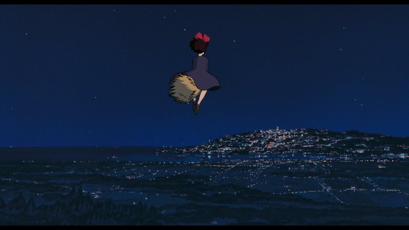 Flying as freedom in Kiki's Delivery Service