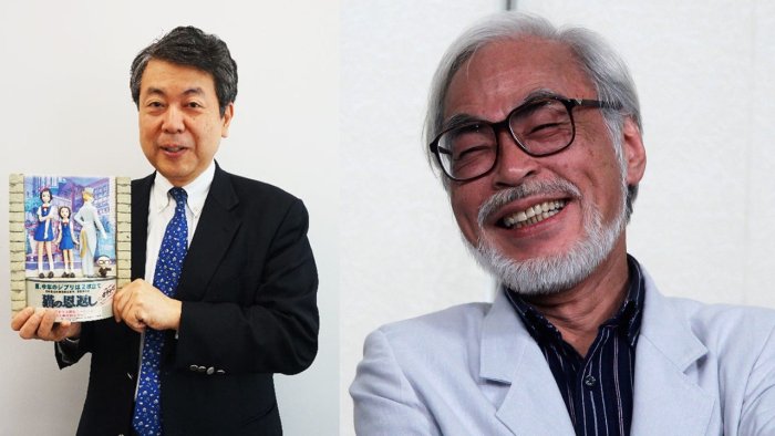 Seiji Okuda and Hayao Miyazaki