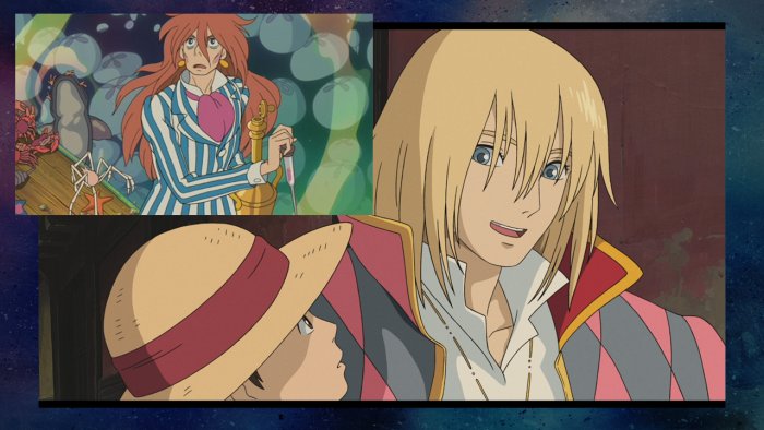 Howl and Ponyo's dad as David Bowie lookalikes