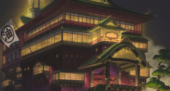 The Bathhouse in Spirited Away